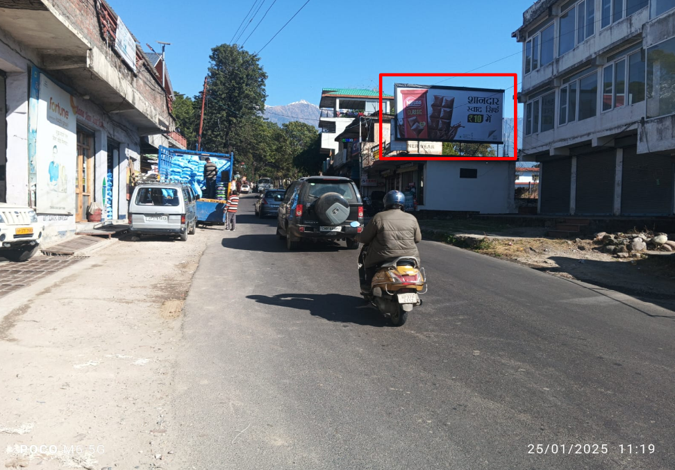 Highway Hoarding Advertising in Palampur Near LIC Building, Himachal Pradesh - Himachal Pradesh