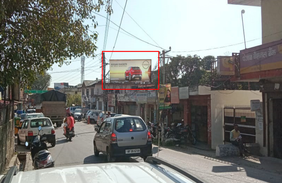 Bus shelter branding in Gaggal Chowk himachal pradesh - Himachal Pradesh