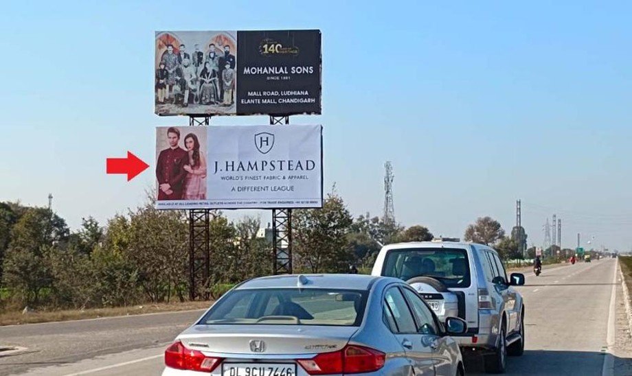Billboard Advertising in Banga Road - Punjab