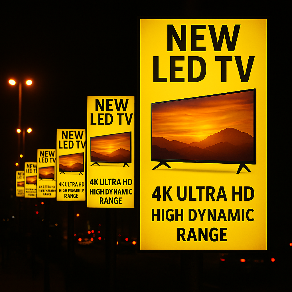 Pole Kiosk Advertising in Sarojini Nagar - Lucknow