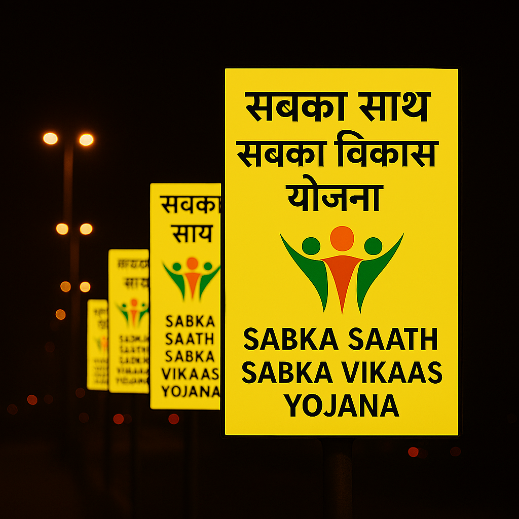 Pole Kiosk Advertising in Jankipuram Extension Lucknow - Lucknow