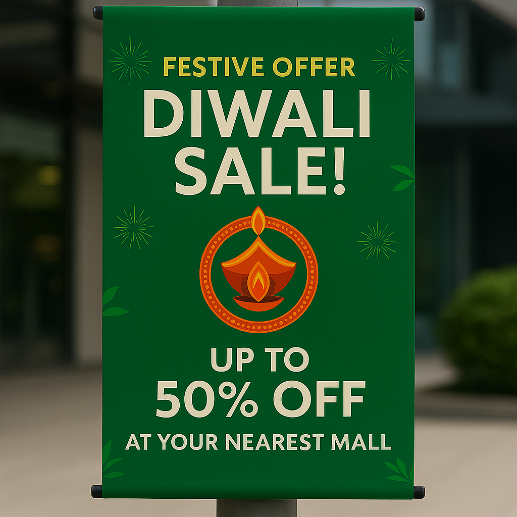 Pole kiosk branding Gomti Nagar Extension lucknow - Lucknow