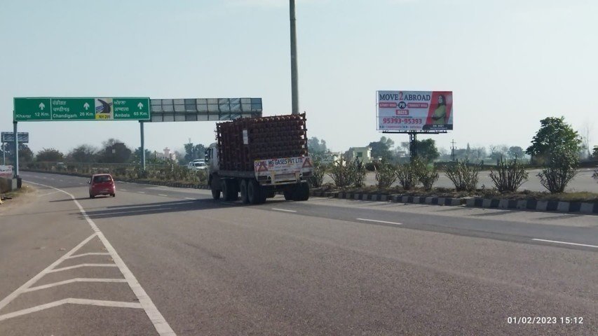 Gantry advertising in Kurali bypass punjab - Punjab