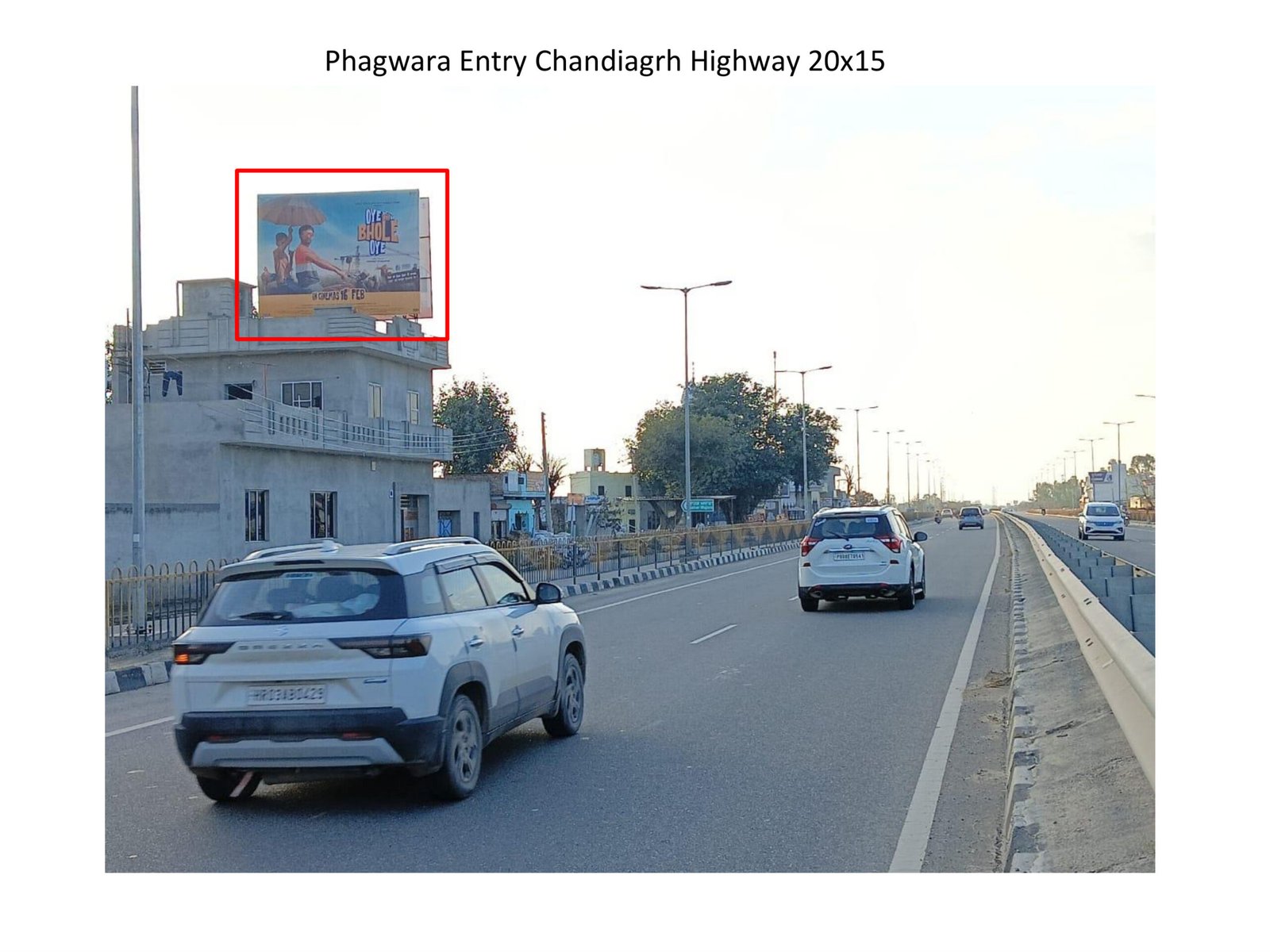 Highway Hoarding in Phagwara Entry Chandigarh Highway, Punjab - Punjab