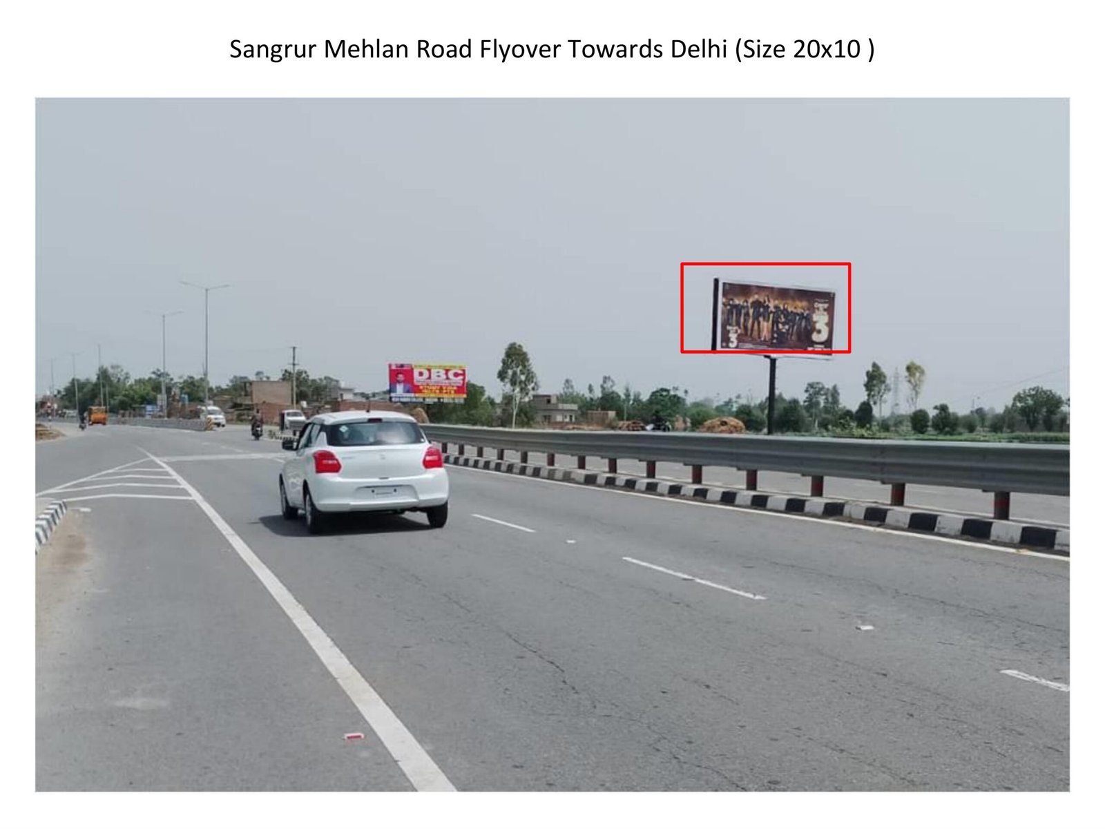 Hoarding Advertising in Sangrur Mehlan Road - Punjab