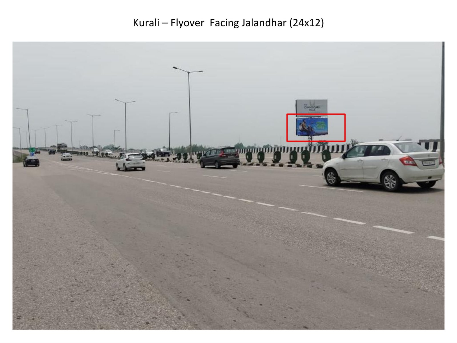 Highway hoarding in Kurali punjab - Punjab