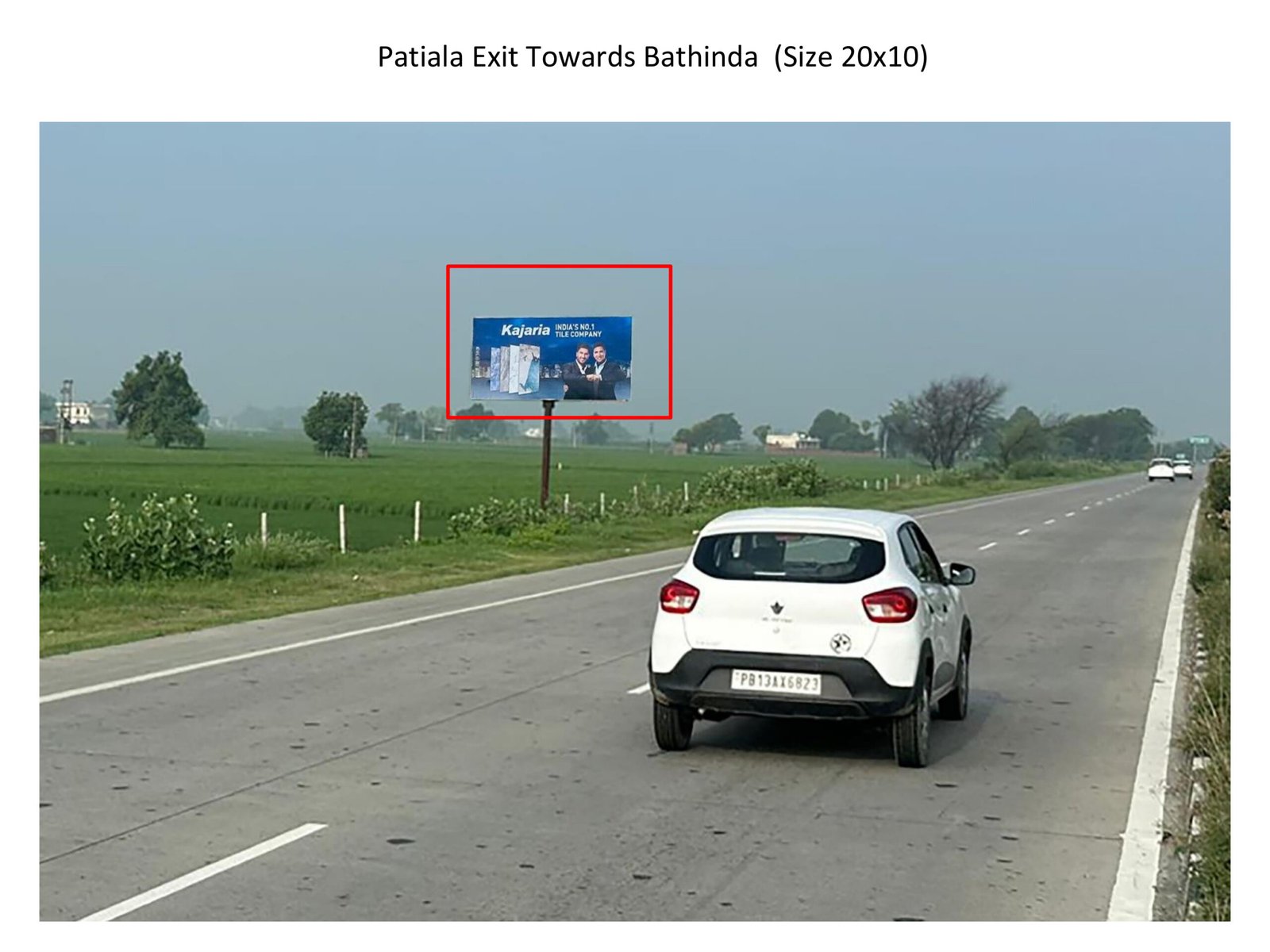 Hoarding Advertising Towards Bathinda - Punjab