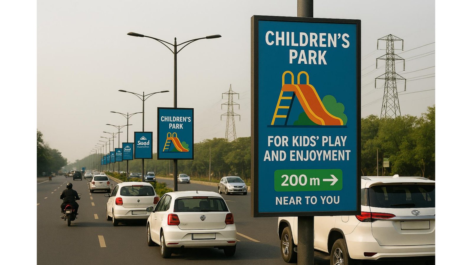 Pole Kiosk Advertising in Mohanlalganj lucknow - Lucknow