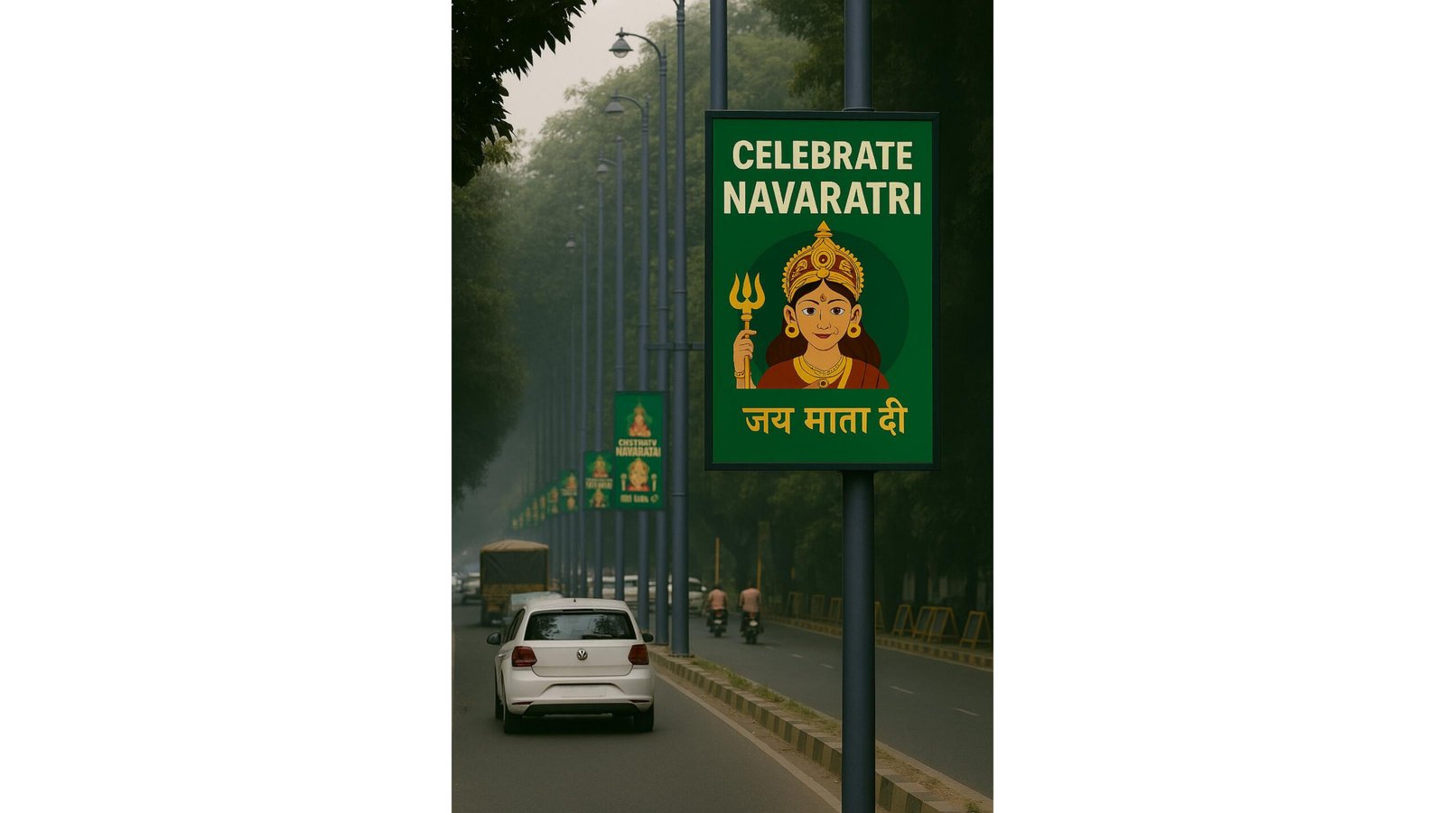 Pole Kiosk Branding in Kursi Road Lucknow - Lucknow