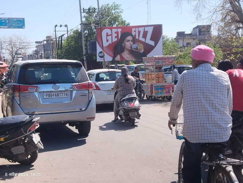 Hoarding Advertising in Sabji Mandi - Punjab