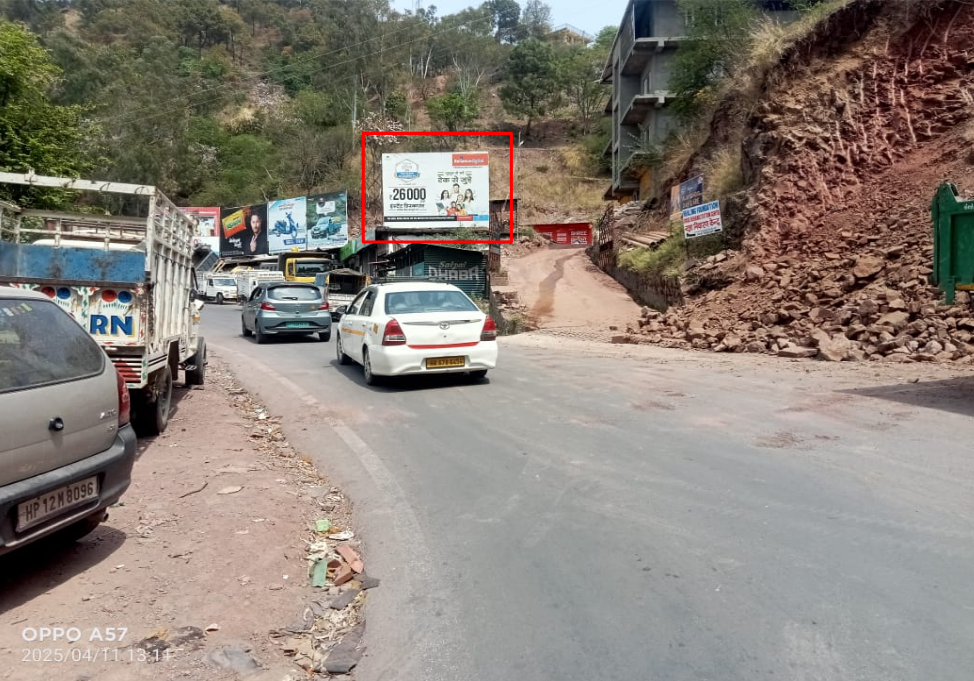 Hoarding advertising in Kumarhatti himachal pradesh - Himachal Pradesh
