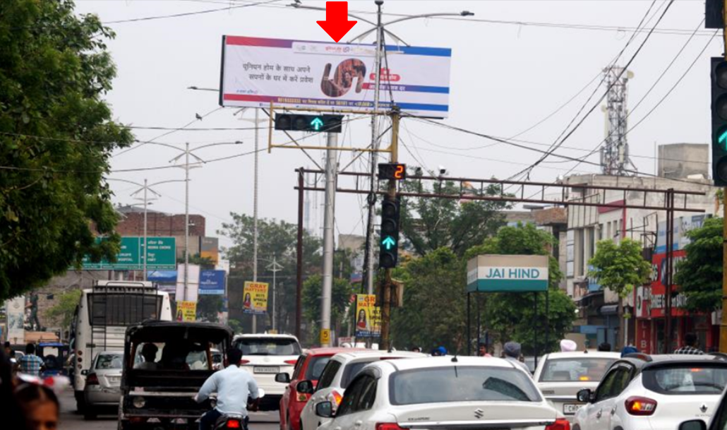 Hoarding Advertising in Hanuman Ji Chowk punjab - Punjab