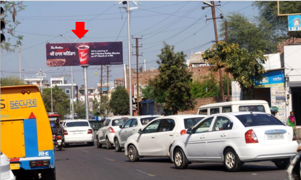 Unipole advertising in ludhiana punjab - Punjab