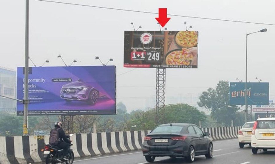 Billboard Advertising in O/s VR Punjab Mall Facing Chandigarh, Punjab - Punjab