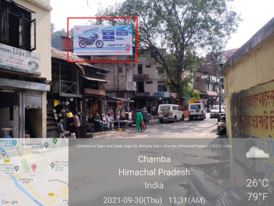 Billboards in Chamba Bus Stand Himachal Pradesh - Himachal Pradesh