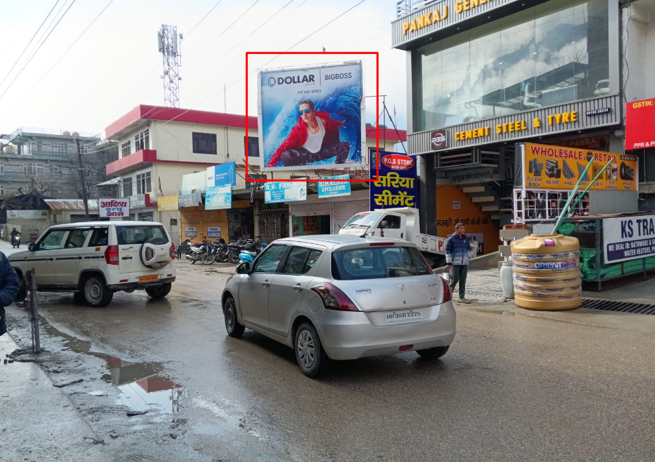 Hoarding advertising in Kullu himachal pradesh - Himachal Pradesh