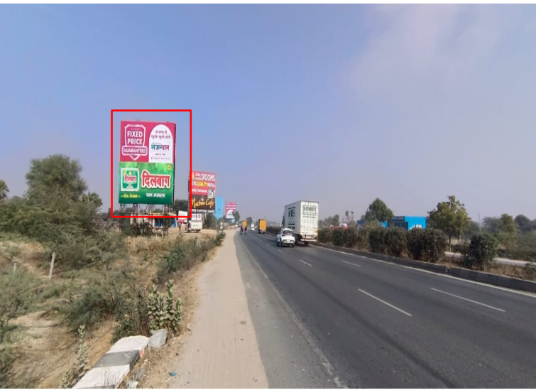 Hoarding Advertising in Ajmer Road & Palu Khurd FCG Ajmer Rajasthan - Rajasthan