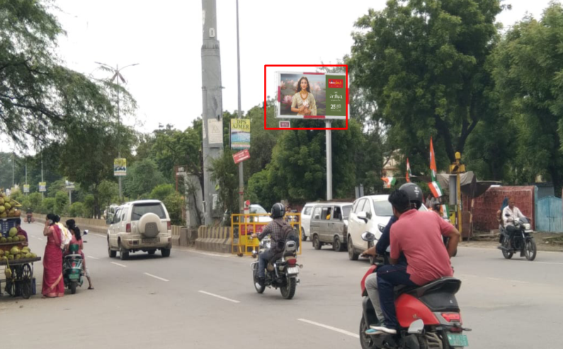 Unipole brand advertising in Beawar rd rajasthan - Rajasthan