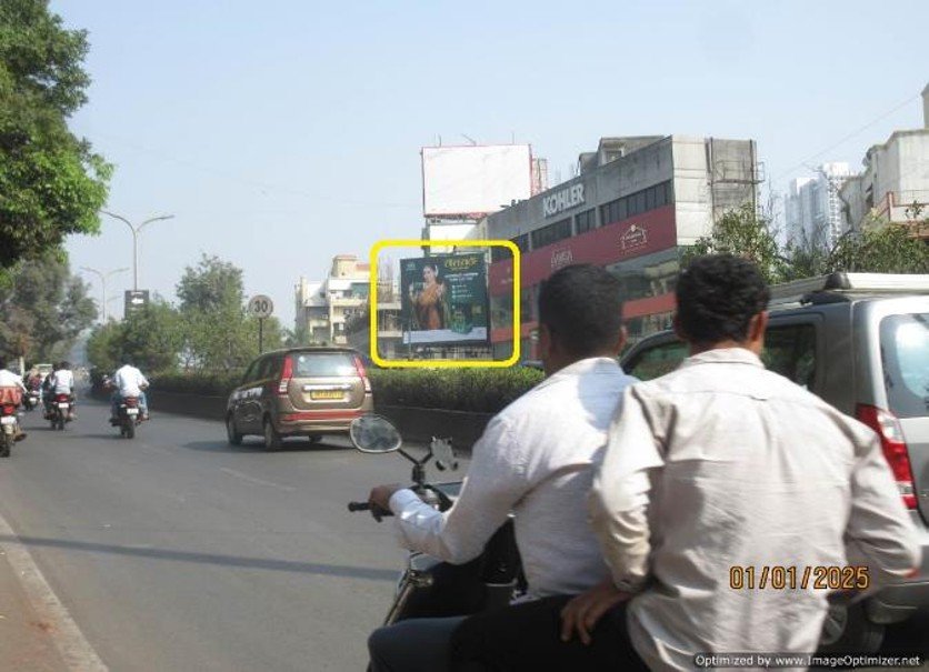 unipole advertising in Chinchwad Chk mumbai - Maharashtra