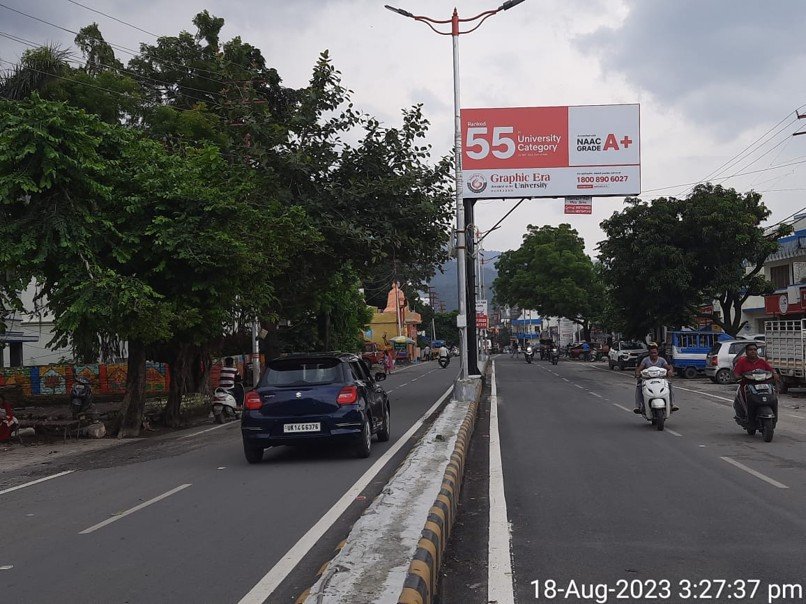Hoarding Advertising in Ram Garden to Adarsh Gram Rd - Uttarakhand