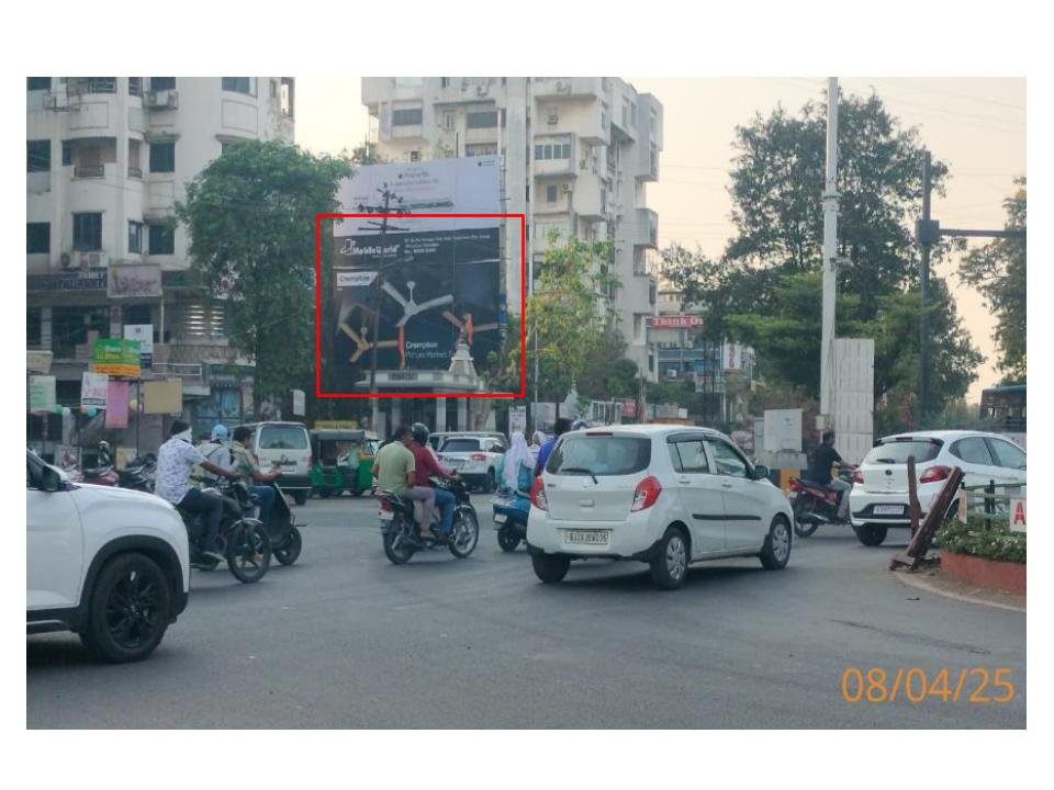Highway hoarding in Bhavans Junction gujarat - Gujarat