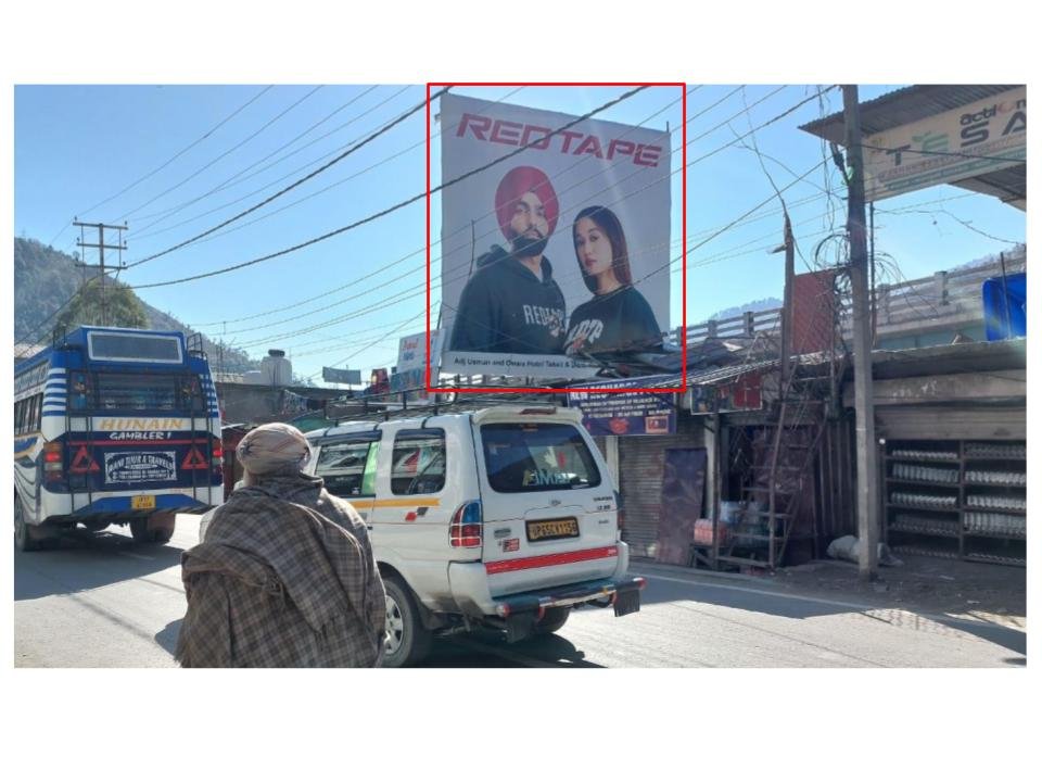 Hoarding Advertising in Ramban Main Market - Jammu and Kashmir