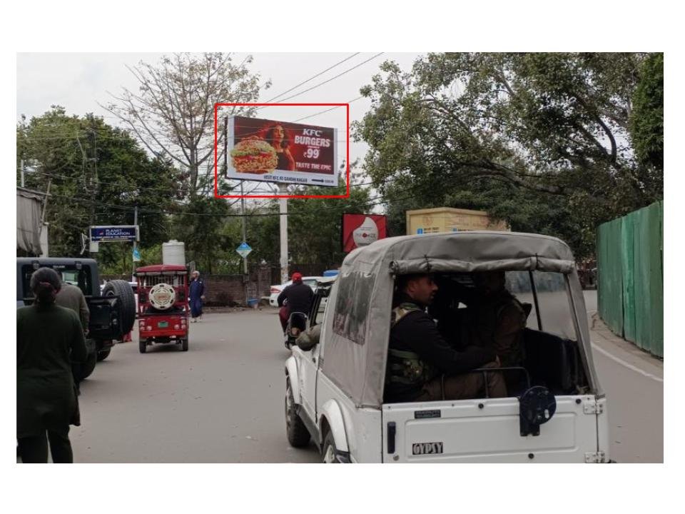 Billboard advertising in Gole Market Jammu and Kashmir - Jammu and Kashmir