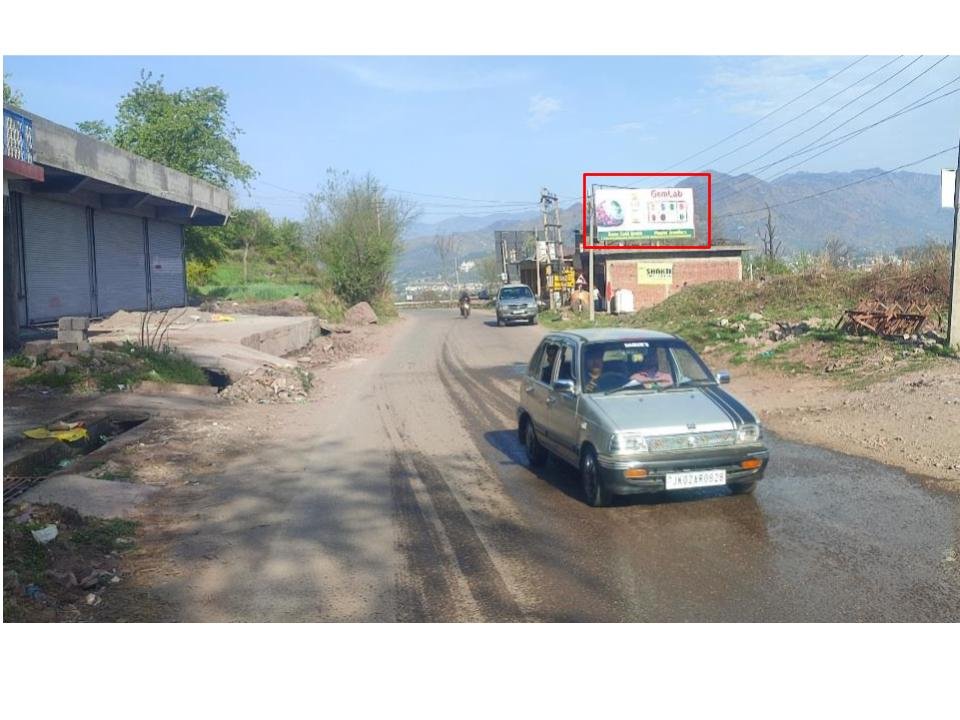 Hoarding Advertising in S K Bridge - Jammu and Kashmir