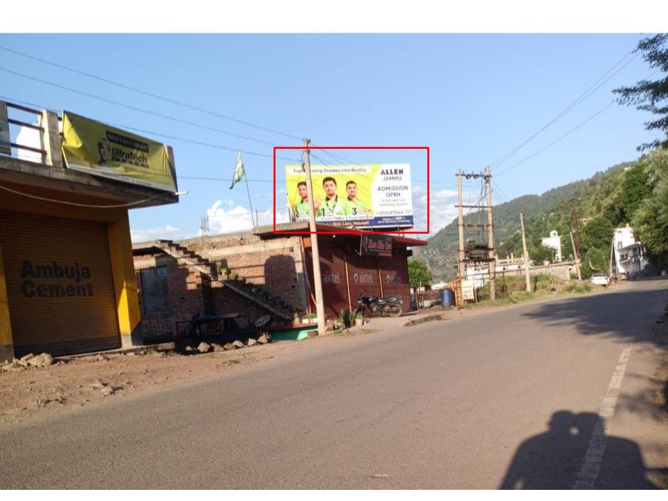 Hoarding advertising in PONCH jammu and kashmir - Jammu and Kashmir