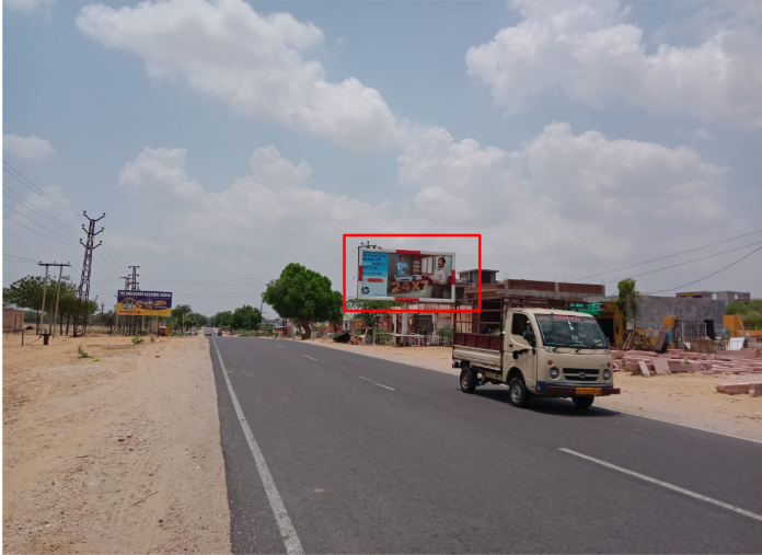 Highway Hoarding Advertising in Nokha Rajasthan - Rajasthan