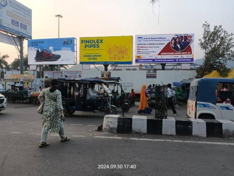 Billboard Advertising near Chandracharya Chowk - Uttarakhand
