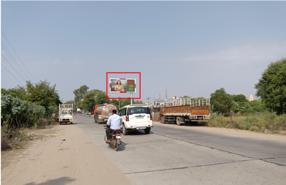 Billboard advertising Near Chomu Road 1313 Rajasthan - Rajasthan