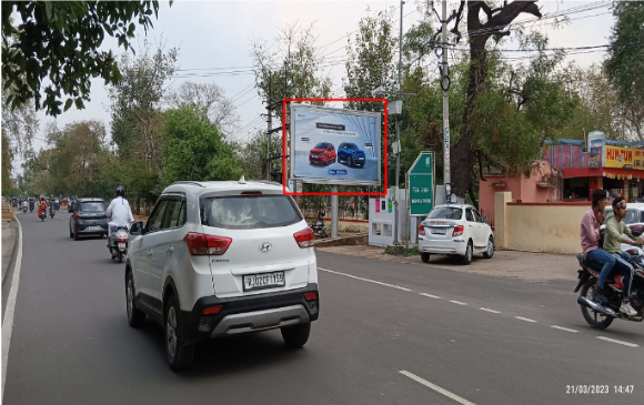 Hoarding Advertising in Nehru Garden fcg. Ashok Circle Rajasthan - Rajasthan