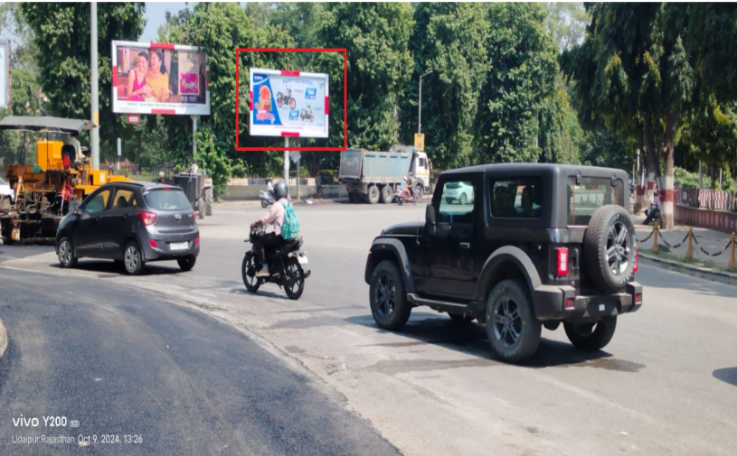 Hoarding Advertising in Sukhadia Circle - Rajasthan