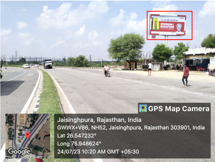 Billboard Advertising in Chaksu Bypass Rd - Rajasthan