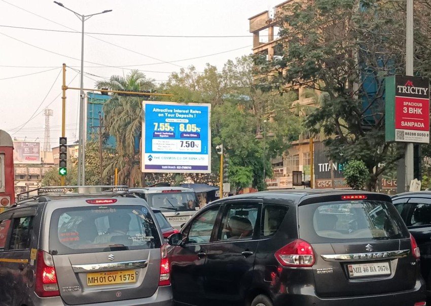 Hoarding Advertising in Vashi toll sector 17 - Maharashtra