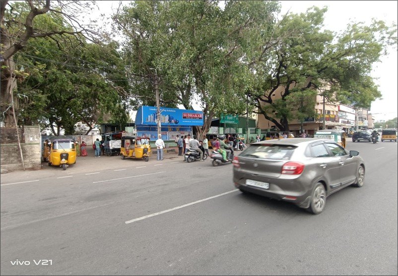Bus Shelter Advertising near Bowenpally Pump House - Andhra Pradesh