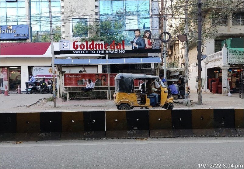 Bus shelter branding in HYDERGUDA hyderabad - Hyderabad