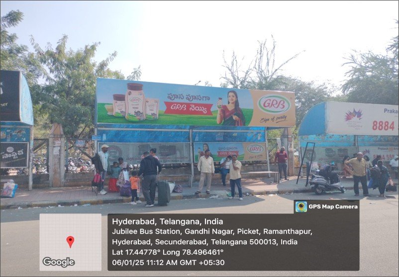 Hoarding advertising in Jubilee hyderabad - Hyderabad