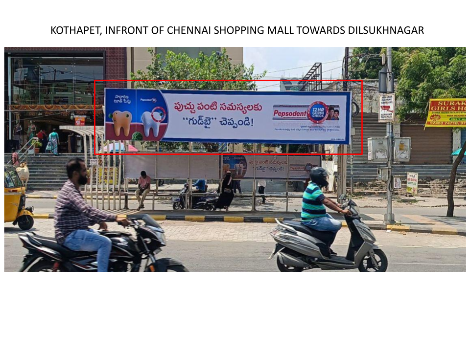 Bus shelter branding in dilsukhnagar hyderabad - Hyderabad