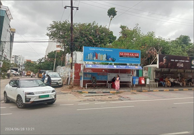 Bus Shelter Branding in Madhapur Hyderabad - Hyderabad
