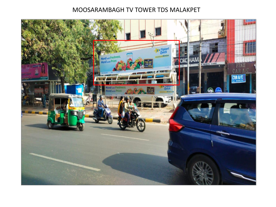 Bus shelter Advertising Malakpet hyderabad - Hyderabad