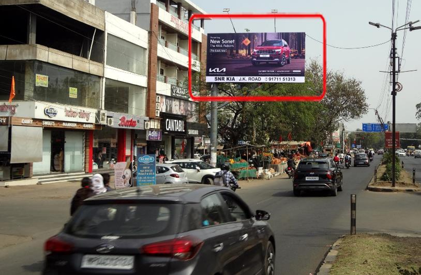 Unipole Advertising in Indrapuri Raisen Road, Bhopal - Bhopal