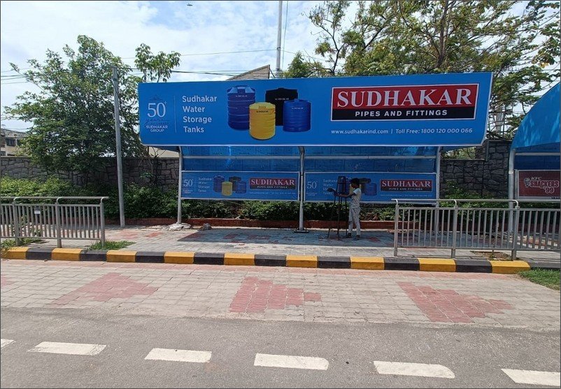 Bus shelter Advertising in Narayanaguda Hyderabad - Hyderabad