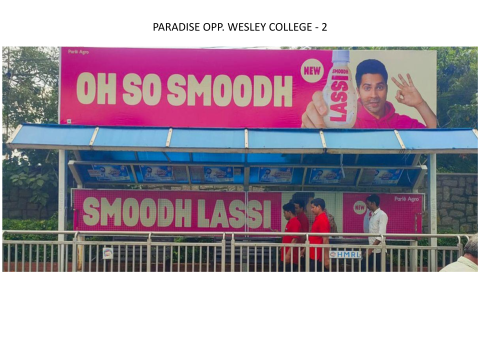 Bus Shelter Advertising in Paradise opp. wesley college 2, Hyderabad - Hyderabad