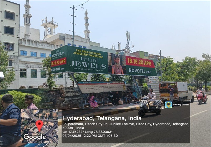 Bus shelter advertising in KHAIRATABAD, Hyderabad - Hyderabad