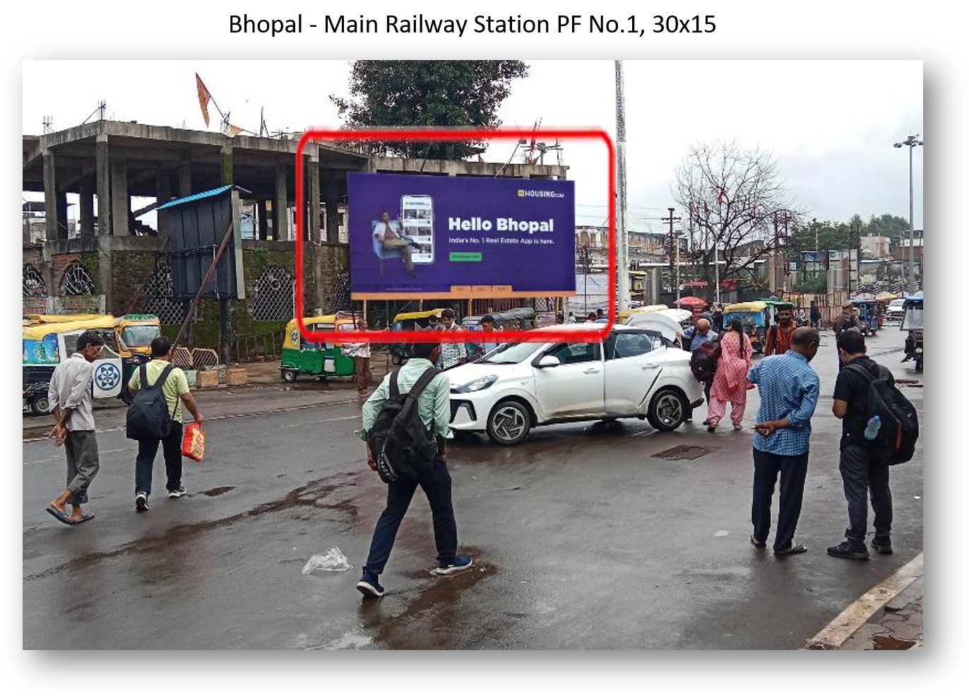 Hoardings nr Railway Station PF No.1 Bhopal - Bhopal