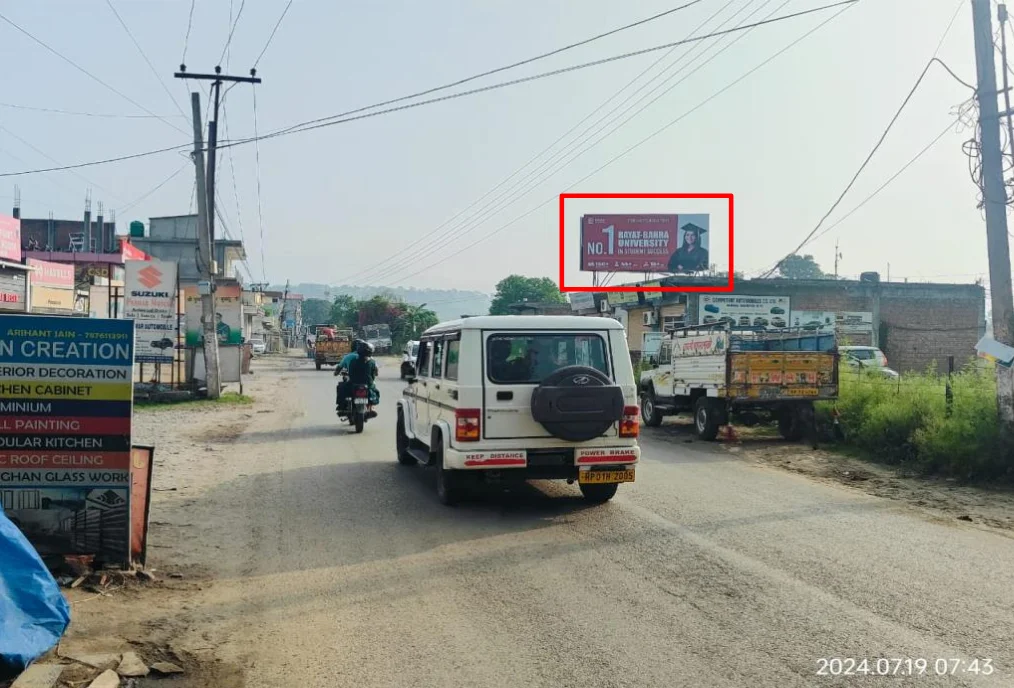 Highway Hoarding Advertising in Palampur Near Bus Stand Himachal Pradesh - Himachal Pradesh