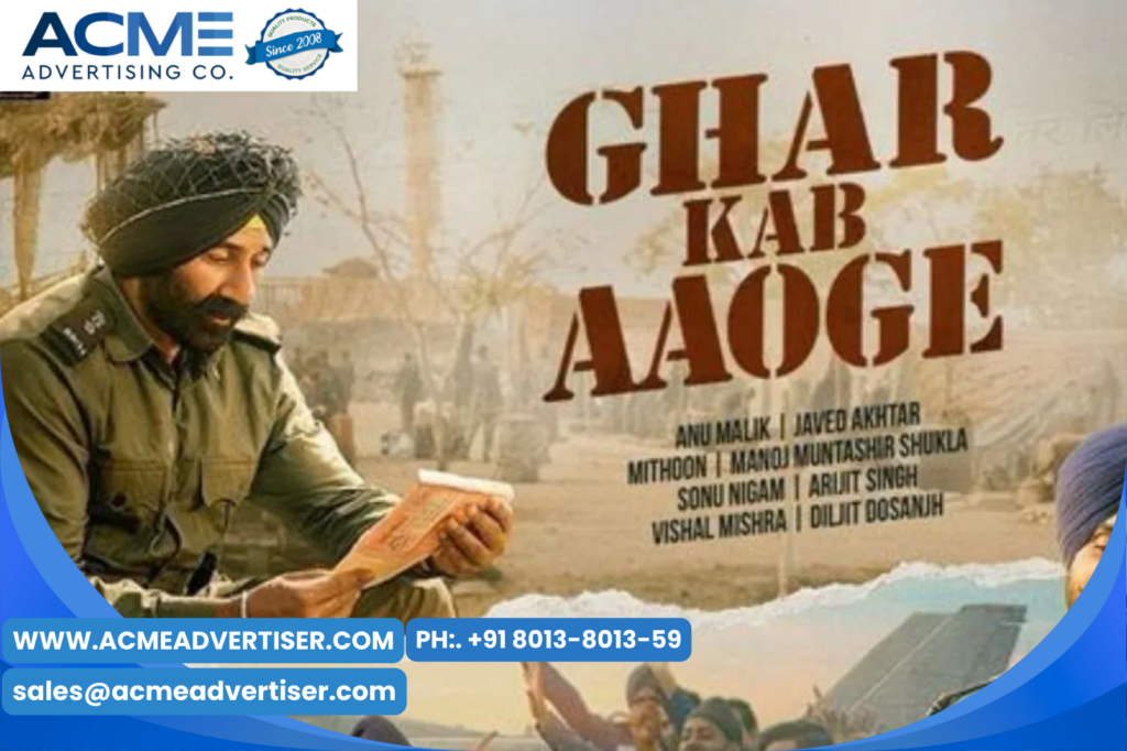 Ghar Kab Aoge trending song on radio advertising with Acme Advertising Co