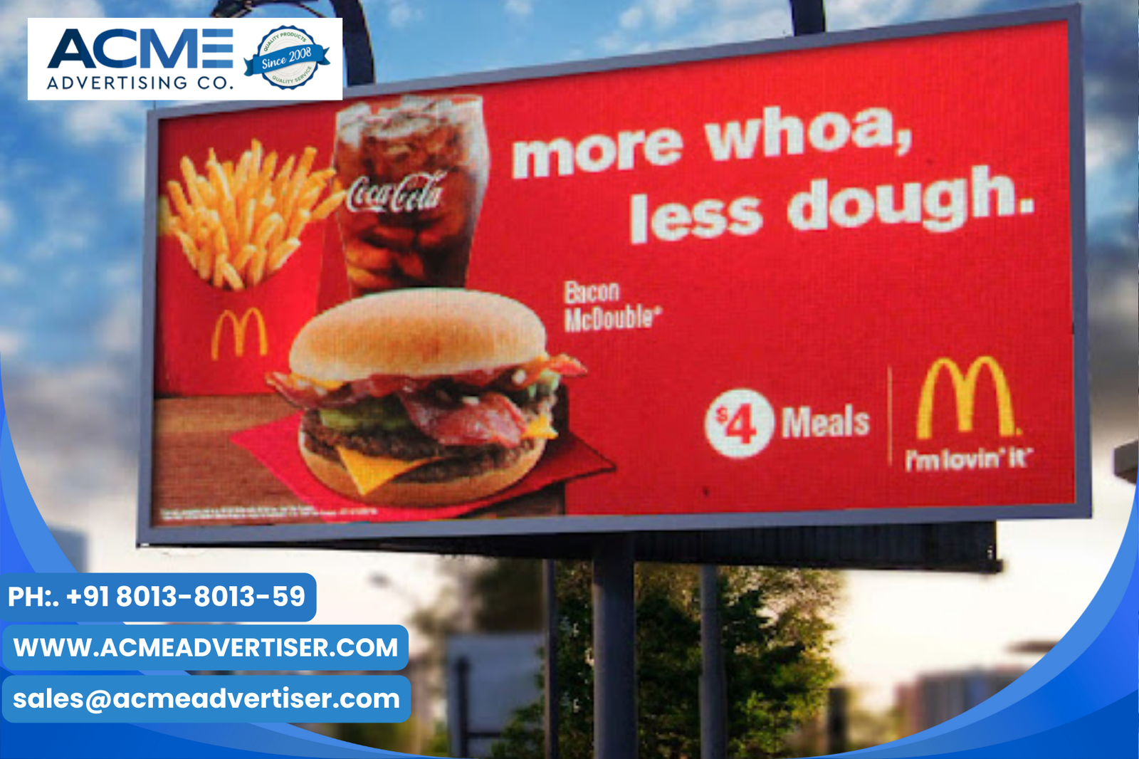 Outdoor Advertising Company in Hyderabad with Acme Advertising Co